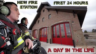 First 24 Hours in a New Fire Station  A Day in the Life [upl. by Cote]