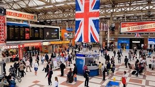 A Walk Through The London Victoria Station London England [upl. by Samuel]